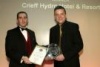 Isdale at the Scottish Hotels of the Year awards at which he was a judge